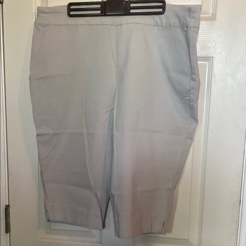 MarlaWynne Women's Gray Bermuda Shorts